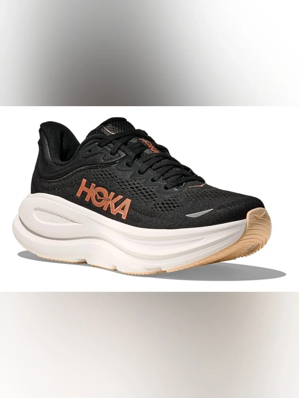 Hoka  Bondi 9 Women's  Black/Rose Size  9B